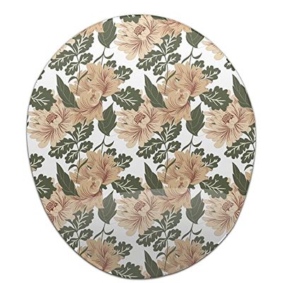 Bonamaison, Alfombrilla de ratón ergonómica con reposamuñecas, impresión Digital, antitendón, Antideslizante, para Oficina y hogar, tamaño: 20 x 23 cm