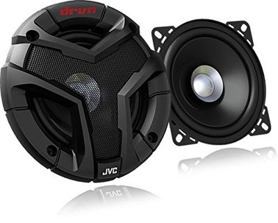 JVC CS-V418 altavoz audio - Altavoces para coche (87 Db, 180W, 20W, 10 cm, 350g, 4,5 cm) Negro