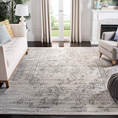 Safavieh Adirondack Collection ADR101B Tapis décoratif – 0,9 x 1,5 m – Motif Oriental Vieilli – Ne perd Pas Ses Poils et Facile d'entretien, idéal pour Les Zones à Forte Circulation dans l'entrée, Le