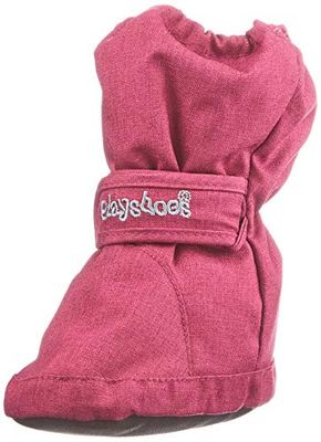 Playshoes Unisex Kid's Warm Lining Thermo Snow Bootie Botas para Nieve, Berry, 6 UK Child