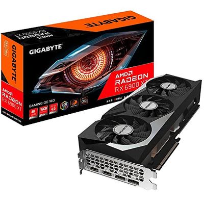 Gigabyte Technology Radeon RX 6900 XT Gaming OC 16G AMD 16 GB GDDR6, Multicolor