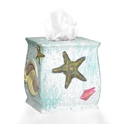 Popular Bath Atlantico, Resina, Acqua, Tissue Box