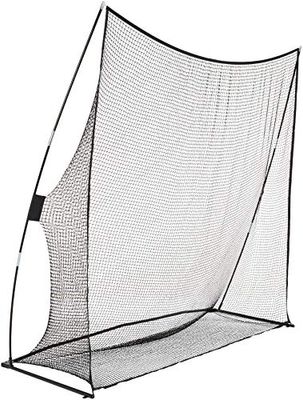 Amazon Basics Rede portátil prática de golfe, 2,44 m x 2,44 m, preto