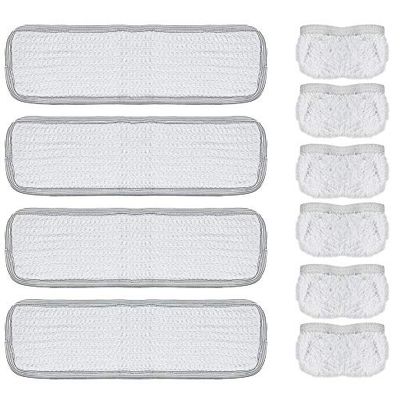 Polti Vaporetto Kit de 4 serpillières et 6 bonnettes PAEU0217