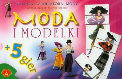 Moda i modelki: zabawa w kreatora mody + 5 gier