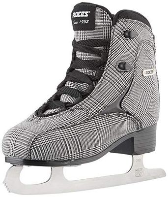 Roces BRITS Patins à glace Femme CHECK BLACK WHITE SILVER 39