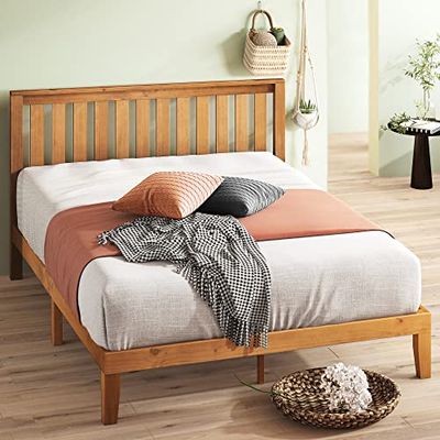 Zinus Alexia - Piattaforma in legno, 100 x 200 x 30,5 cm