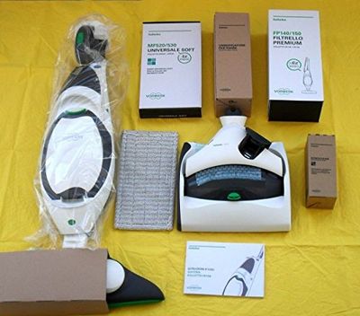 Aspiradora Folletto VK150 con limpiasuelos SP530