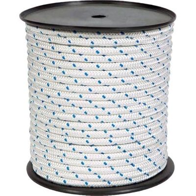 Hilos Y Cuerdas Del Segura 5110140010 - Nylon trenz. bl/brte.t/driza 14 mm 10 mts blanco/azul
