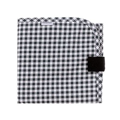 Cambrass - Couverture A Langer 40x60x1 cm Vichy Noir