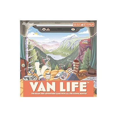 Ridley’s | Van Life | Board Game | Ages 10+ | 2-5 Players | 30-60 Minutes Playing Time