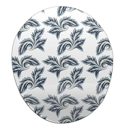 Bonamaison, Ergonomische muismat met polssteun, digitaal bedrukte muismat tegen schede problemen, antislip onderkant, voor kantoor en thuis, afmetingen: 20 x 23 cm