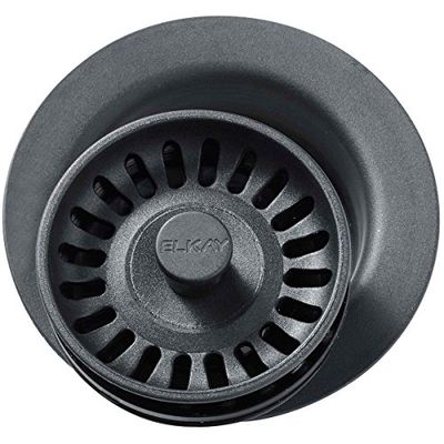 Elkay LKQD35GY Basket Strainer, Dusk Gray, LKQD35