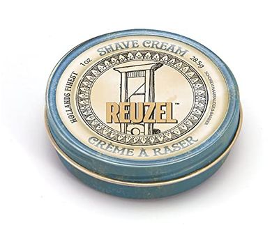 Reuzel Shave Cream - Reduces Cuts and Nicks - Highly Concentrated, Rich and Super-Slick Formula - Closest, Most Comfortable Shave - Reduce Scrapes and Razor Irritation - Vegan Formula - 28.5 g