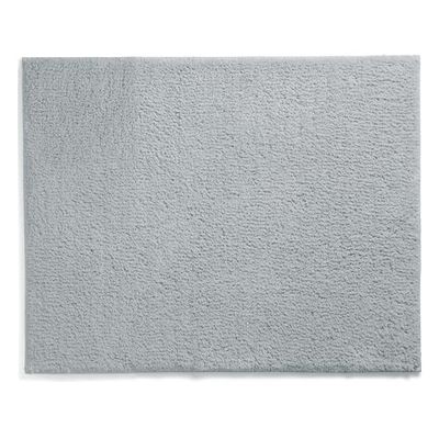 kela Tapis de Bain antidérapant 55 x 65 x 1,5 cm Maja - Gris - Lavable - Polyester recyclé - Tapis de Bain Moelleux