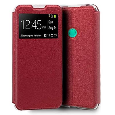 Cool Flip Cover voor Huawei P40 Lite E Lite, glad, rood