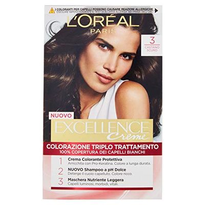 EXCELLANCE N.3 castano scuro - Colorants pour cheveux