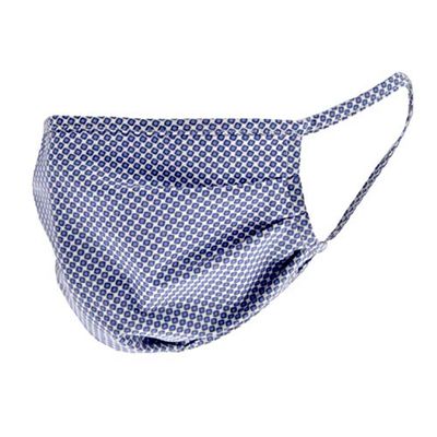 ActiveFace Luvos Masque buccal respirant, régulateur d'humidité, couleur : bleu à motifs Taille 1