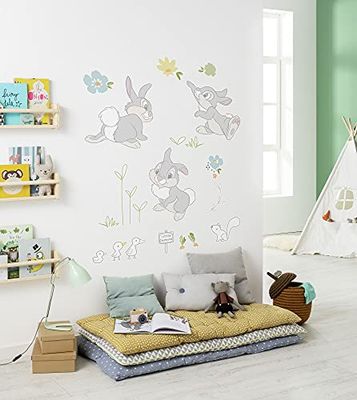 Komar Disney muursticker Thumper in The Garden - 50 x 70 cm (breedte x hoogte) - 13 delen - klopper, bamboe, deco-stickers, muurstickers, wandstickers, wanddecoratie, kinderkamer - 14107h