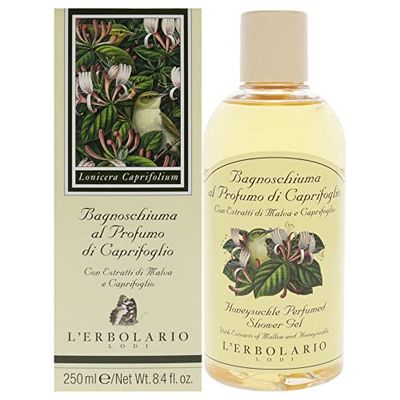 L 'erbolario caprifoglio bagnoschiuma