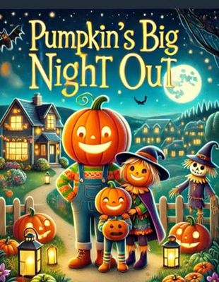Pumpkin's Big Night Out: A Fun-Filled Halloween Coloring Adventure for Kids