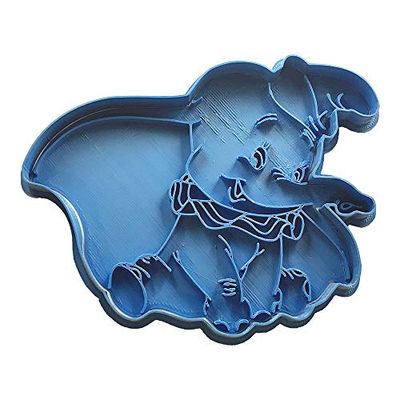 Cuticuter CGDUMBO2 Taglierina per Biscotti, PLA, Blu