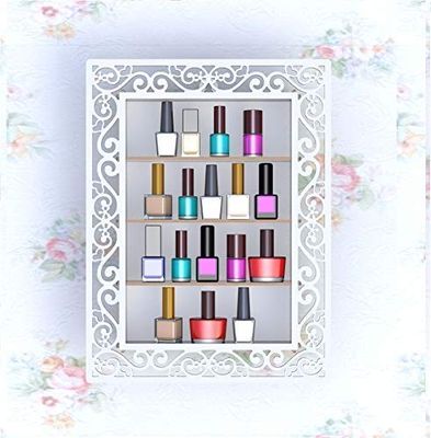 Organizzatore smalti - Espositore Stand Porta Smalti Rossetti Trucchi - Nail Art-Ricostruzione Unghie - Riordino trucchi