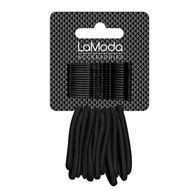 LaModa - Puños para el pelo y coleteros elásticos de agarre cómodo