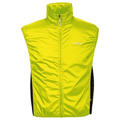 PRO-X elements Gilet da ciclismo da uomo, Uomo, Gilet, 6170, giallo fluo, XL