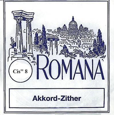 Romana Ackord Cittra Strängar C '' 8