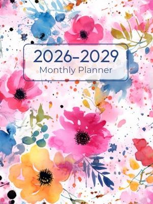 2026-2029 Monthly Planner: 4 Year From January 2026 To December 2029 With Inspirational Quotes