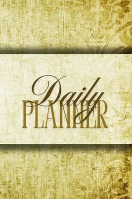 Daily Planner: 120-Page Undated with a Vintage-Inspired Design