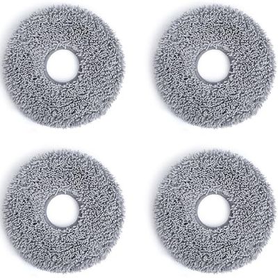 ECOVACS Panni di lavaggio lavabili per DEEBOT N30 PRO OMNI/N30 OMNI, scatola da 4 pezzi (2 coppie), accessorio originale