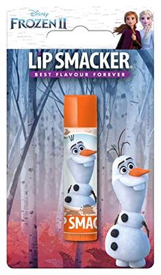 Lip Smacker - Collection Disney la Reine des Neiges - Baume à Lèvres Individuel Disney Olaf - Saveur Gaufres et Sirop Merveilleux