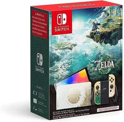 Nintendo Switch (OLED-model) Zelda Tears of the Kingdom Limited Edition (geen game inbegrepen)