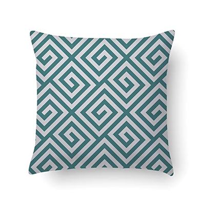 Doge Milano Coussin avec impression numérique, 100% Made in Italy, Coussin de canapé décoratif, amovible et lavable, modèle Minkah, 40x40x5 cm