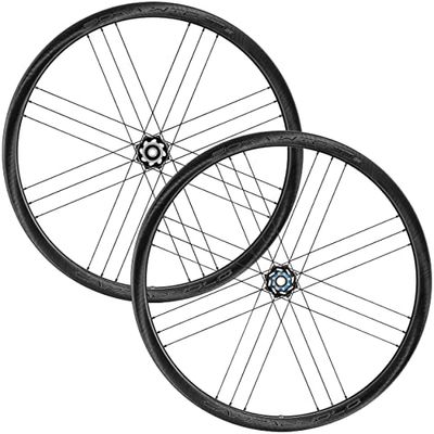 Campagnolo Bora Wto 33 Dark, Ruote da Bici da Strada Unisex Adulto, Nero
