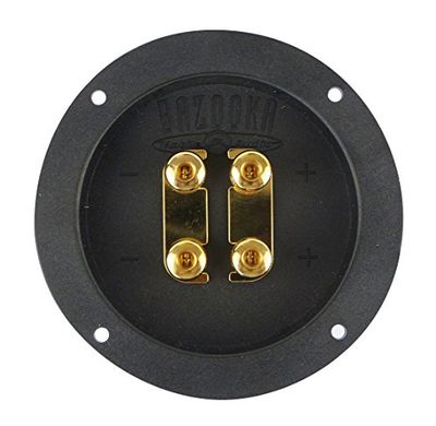 Dynavox LS aansluiting bi-wire rond, zwart