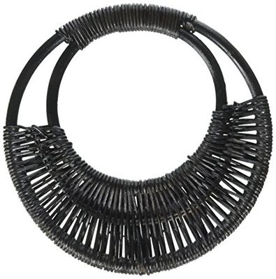 Sunbelt Fasteners 7 1/16-inch Ronde rotan handvat, zwart