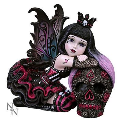 Nemesis Now figurka wróżki, czarna, 12 cm