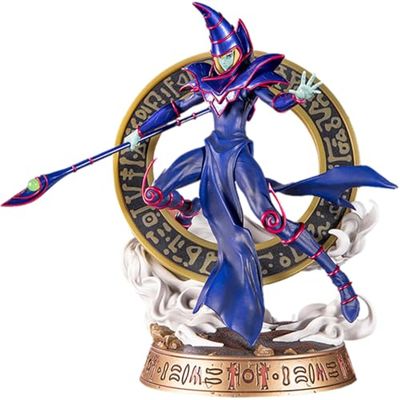 Första 4 figurerna YGODMBS Dark Magician First4Figures PVC-figur, svart
