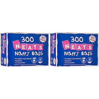 Robinson 8076A Neats Nappy Bags (Pack of 600), 285 x 310mm