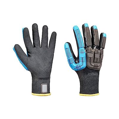 Honeywell Guanti antiurto Rig Dog™ Knit Cold Protect 44-4438BL, resistenti al taglio sul palmo e sul dorso della mano, calibro 18, lavorati a maglia e immersione, taglia 6XS (CONFEZIONE DA 6 paia)