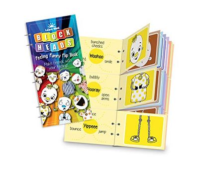 Learn Well Feeling Funny Flip Book - Learn how emotions affect every part of the body