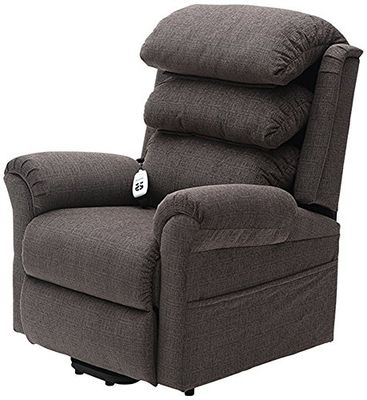 Aidapt Walmsley Riser and Recliner Electric Sofa Arm Chair With Dual OKIN Safety Motors, Easy to Work Remote and Hard Wearing Fabric Material for Use in Lounge, Sitting Room and Bedroom.