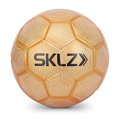 SKLZ Toque dourado Golden Touch peso, equipa de treino, futebol infantil, branco/preto/verde, tamanho 3, unissexo