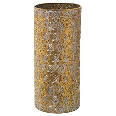 PARAGÜERO METAL DORADO/BLANCO_°20X43CM