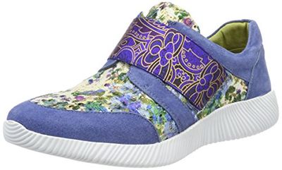 Laura Vita Delphine 09 Sneakers voor dames, blauw blauw blauw, 39 EU