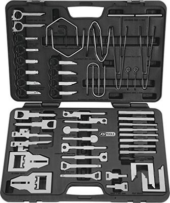 KS TOOLS 500.1380 Malette d'outils de démontage pour Autoradio Couleur