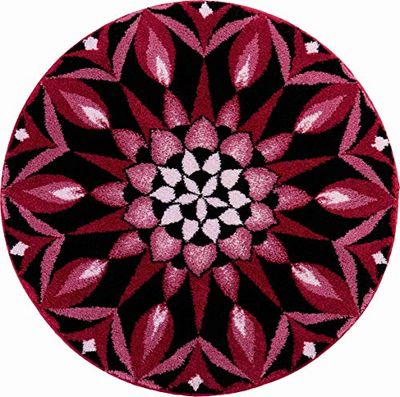 Grund SPUR of The Moment Tapis de Bain, Polyacrylique Supersoft, Bordeaux, 100 cm